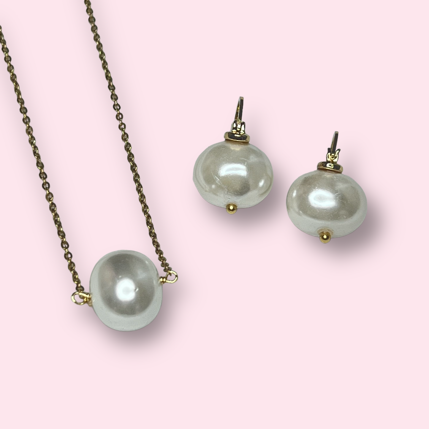 Pearl Necklace Set